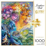 #10666 Buffalo Puzzle Josephine Wall Glitter Edition The Three Graces Dragon Cache Used Game
