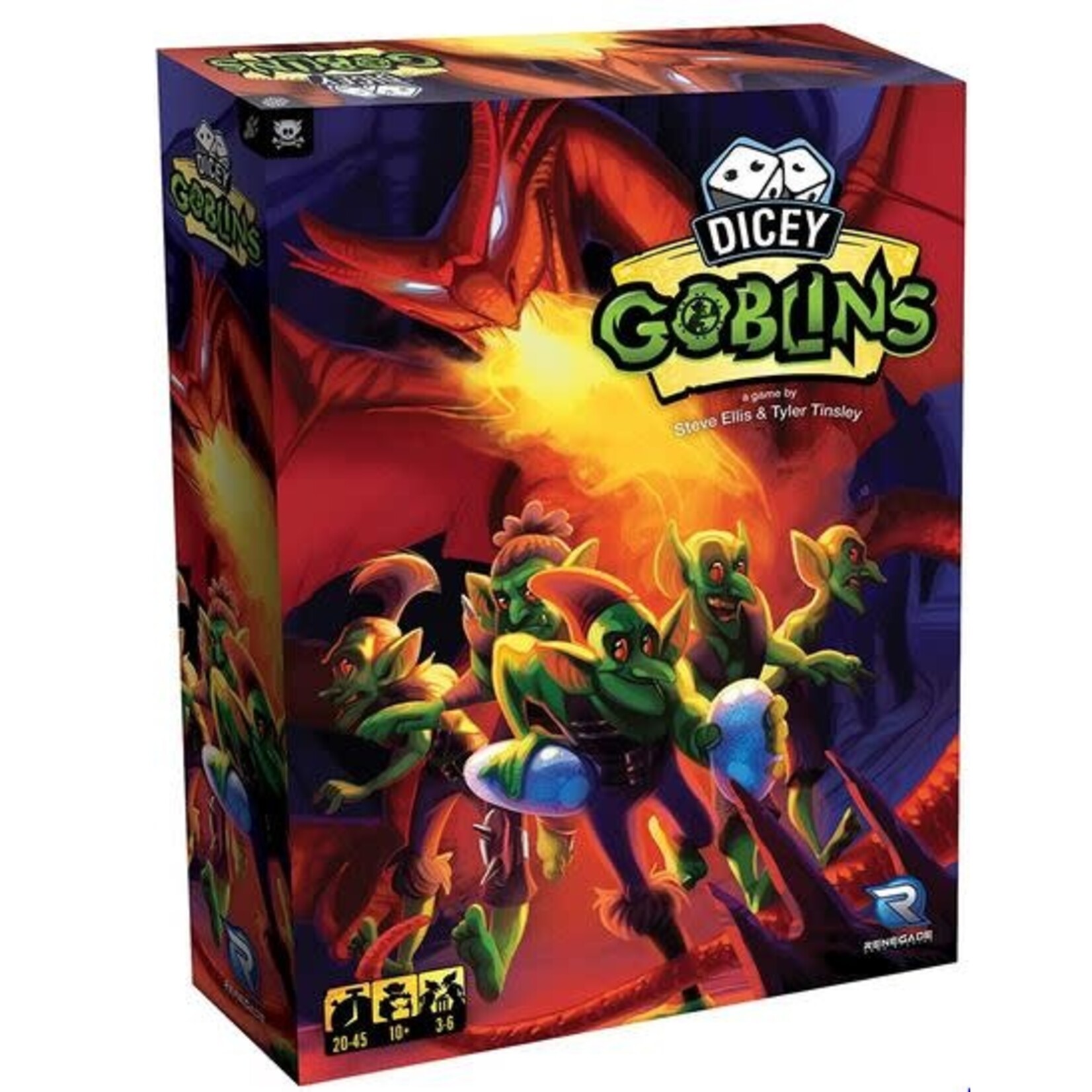 #10616 Dicey Goblins Dragon Cache USed Game