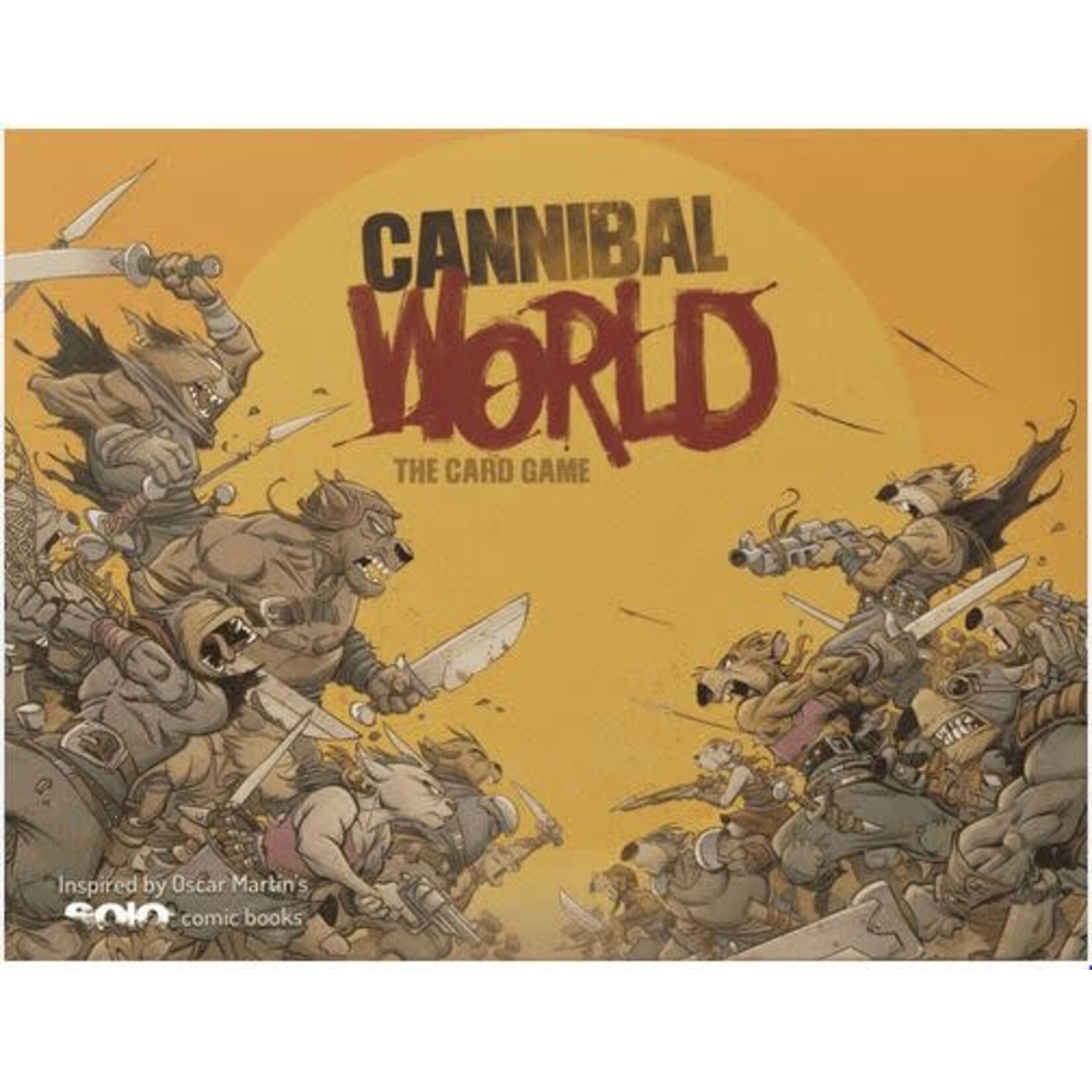 #10611 Cannibal World: The Card Game Kickstarter Bundle Dragon Cache Used Game