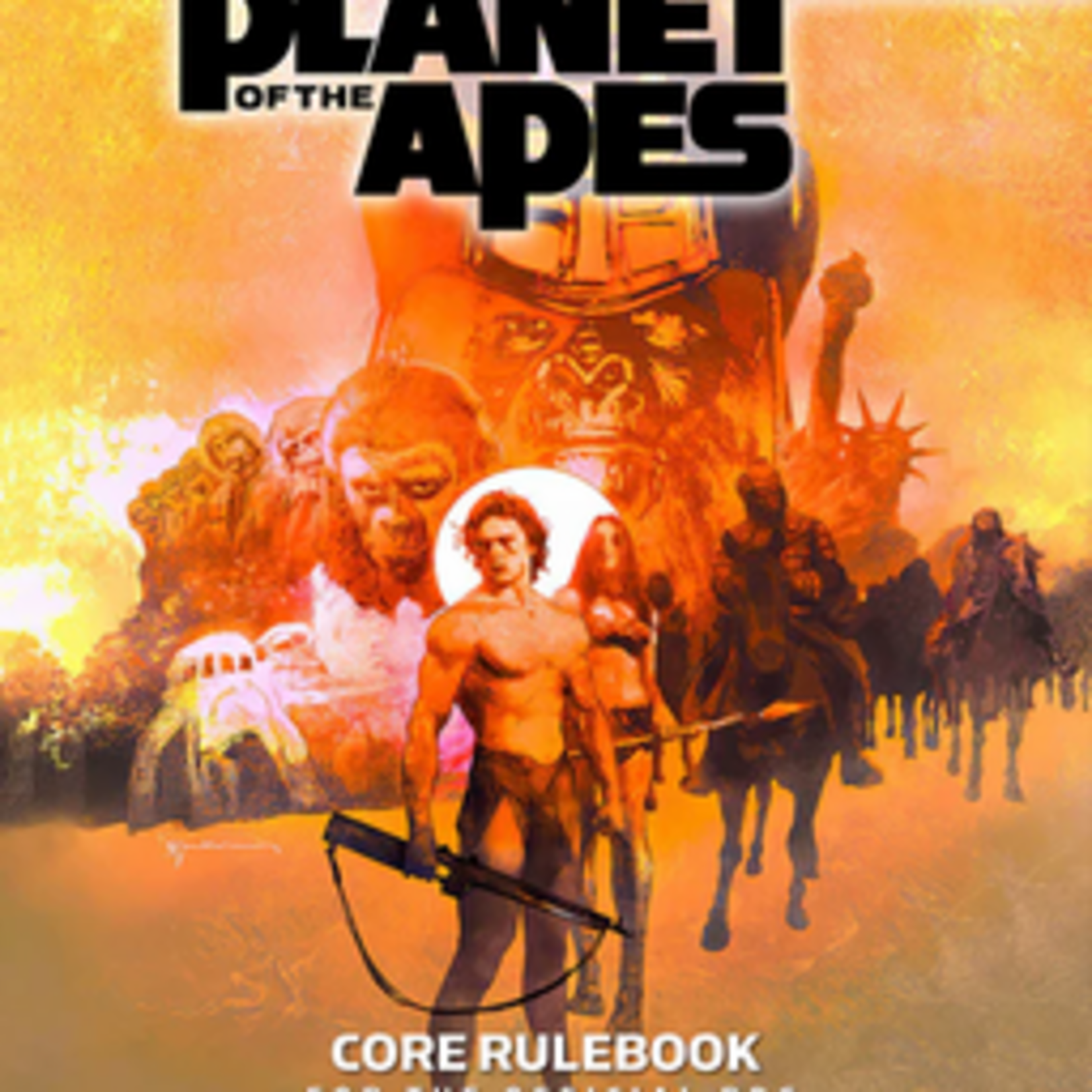 Planet of The Apes RPG: Core Rulebook Dragon Cache Game