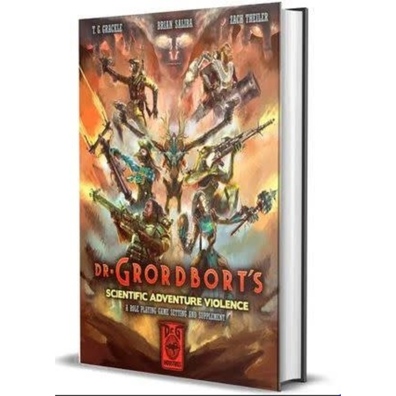 D&D 5E: Dr. Grordbort's Scientific Adventure Violence Dragon Cache
