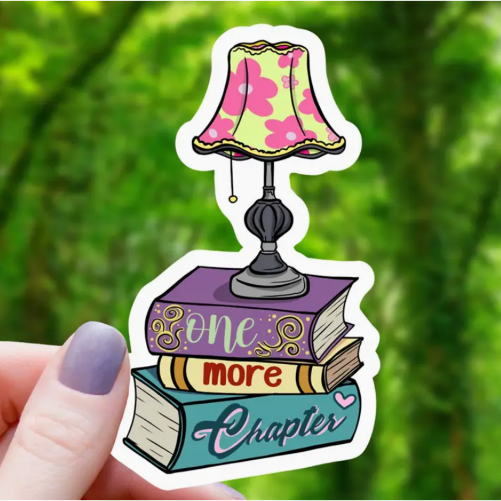 Mimic Gaming Co Sticker: One More Chapter Books - 3"