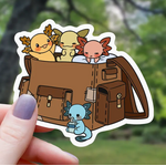 Mimic Gaming Co Sticker: Bag of Axolotls - 3"