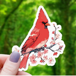 Mimic Gaming Co Sticker: Sakura Cardinal Animal - 3"