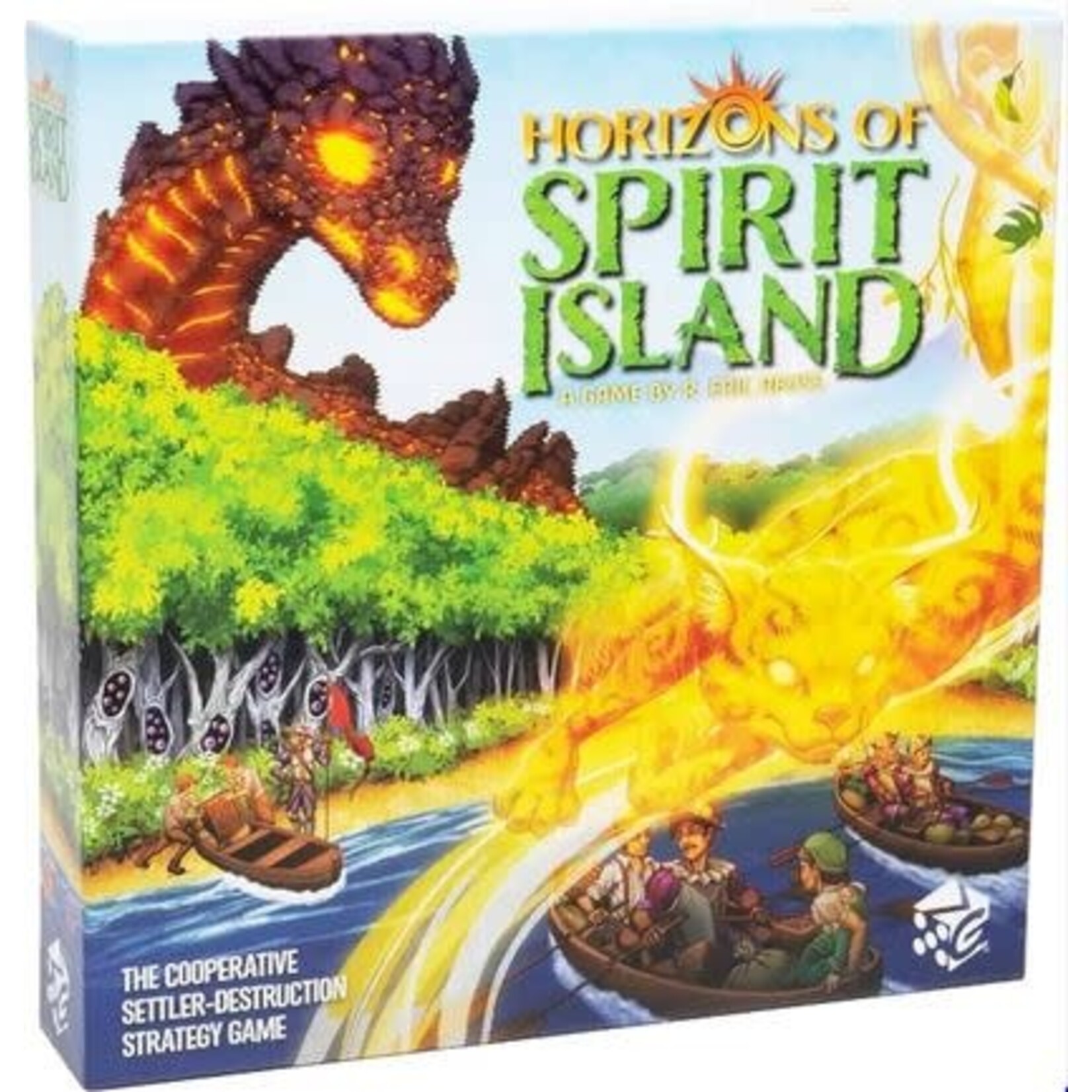 #10597 Horizons of Spirit Island Dragon Cache Used Game