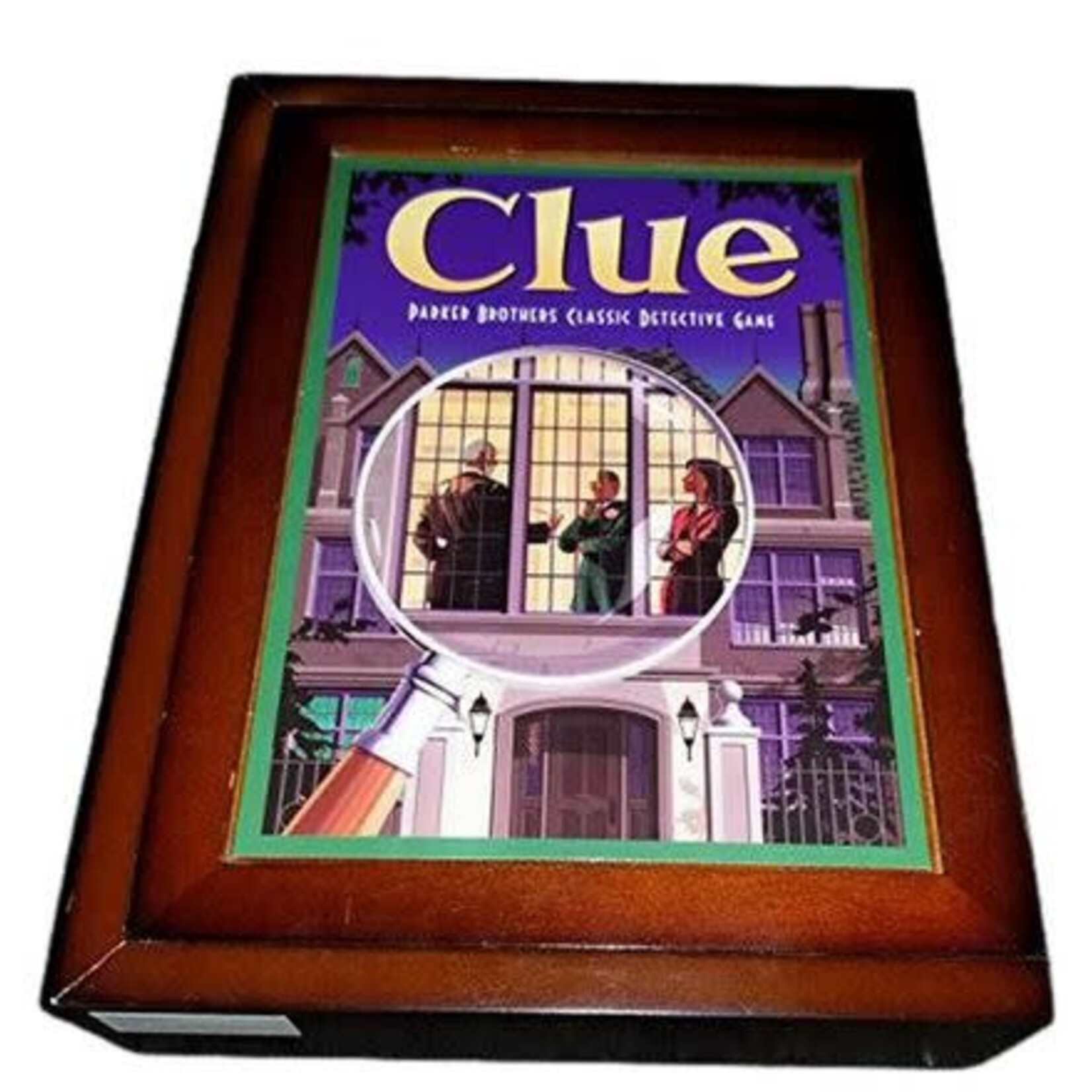#10582 Clue Wooden Box Edition Dragon Cache Used Game
