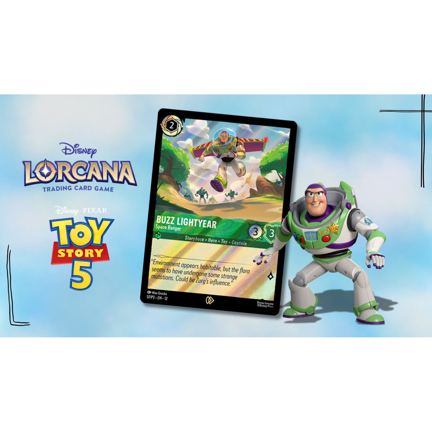 Disney Lorcana: Toy Story 5 Wilds Unknown Pack Rush (6/20 2pm-3pm)