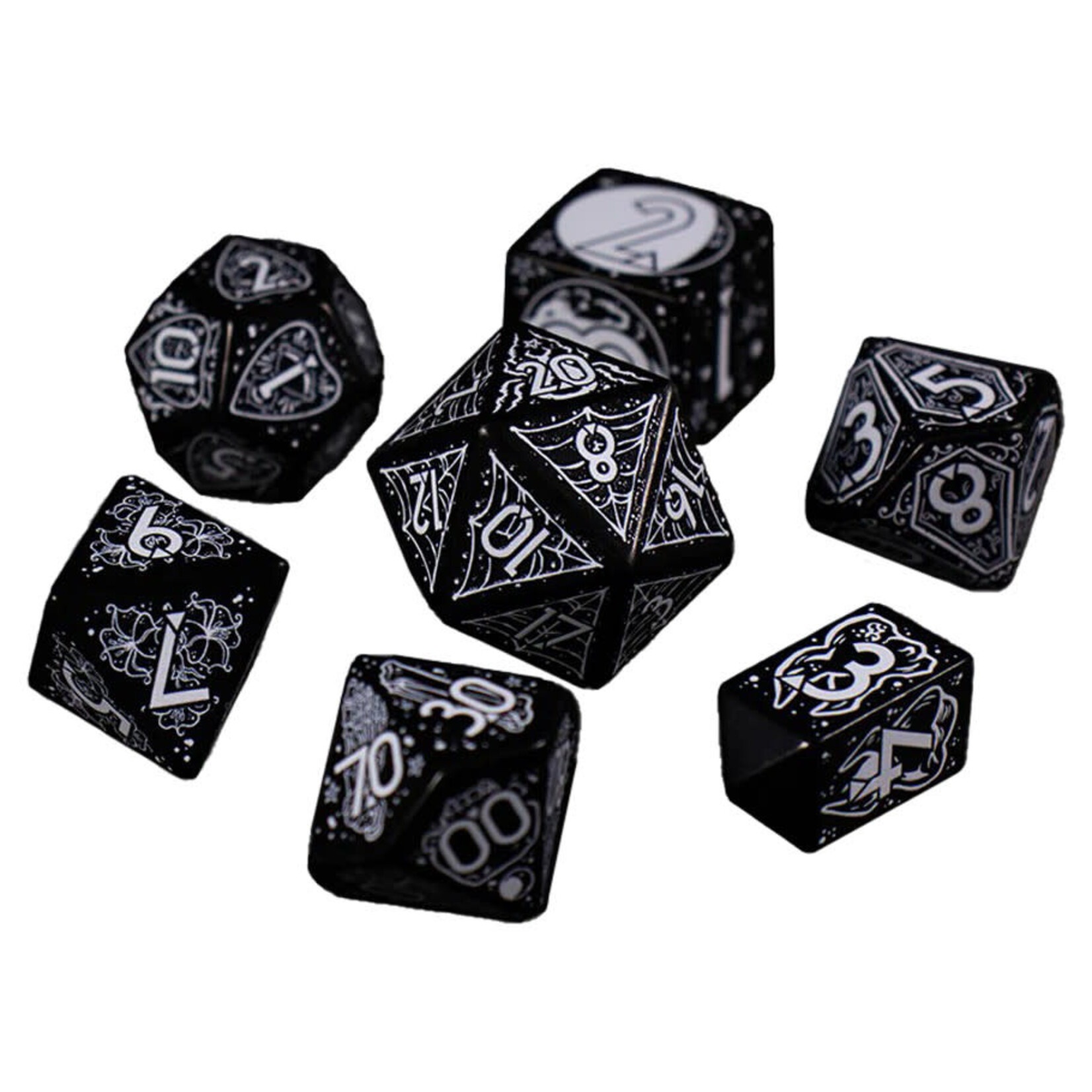 Botch, Inc Heart of Darkness 7 Die Polyhedral Set