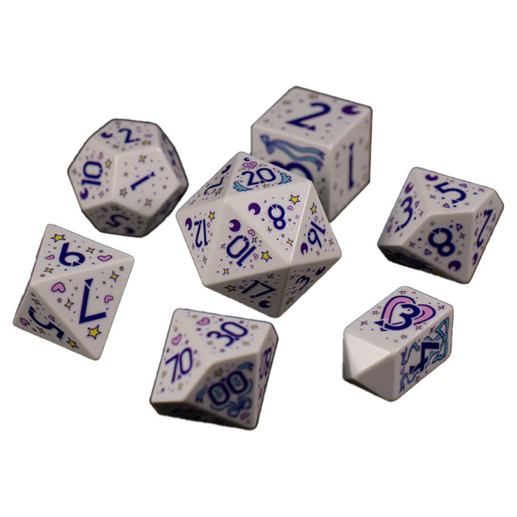 Botch, Inc Princess 7 Die Polyhedral Set