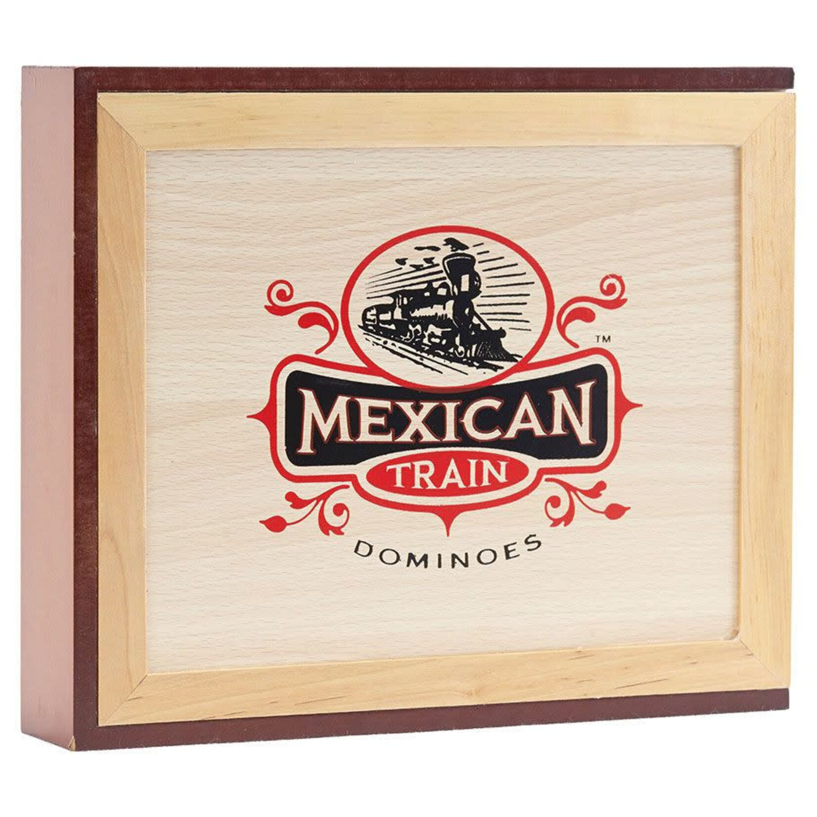 Dominoes: Mexican Train (Wooden Case) Deluxe Set