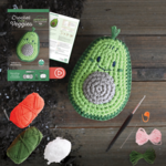Schiffer Publishing Crochet Your Veggies Amigurumi Kit Avocado