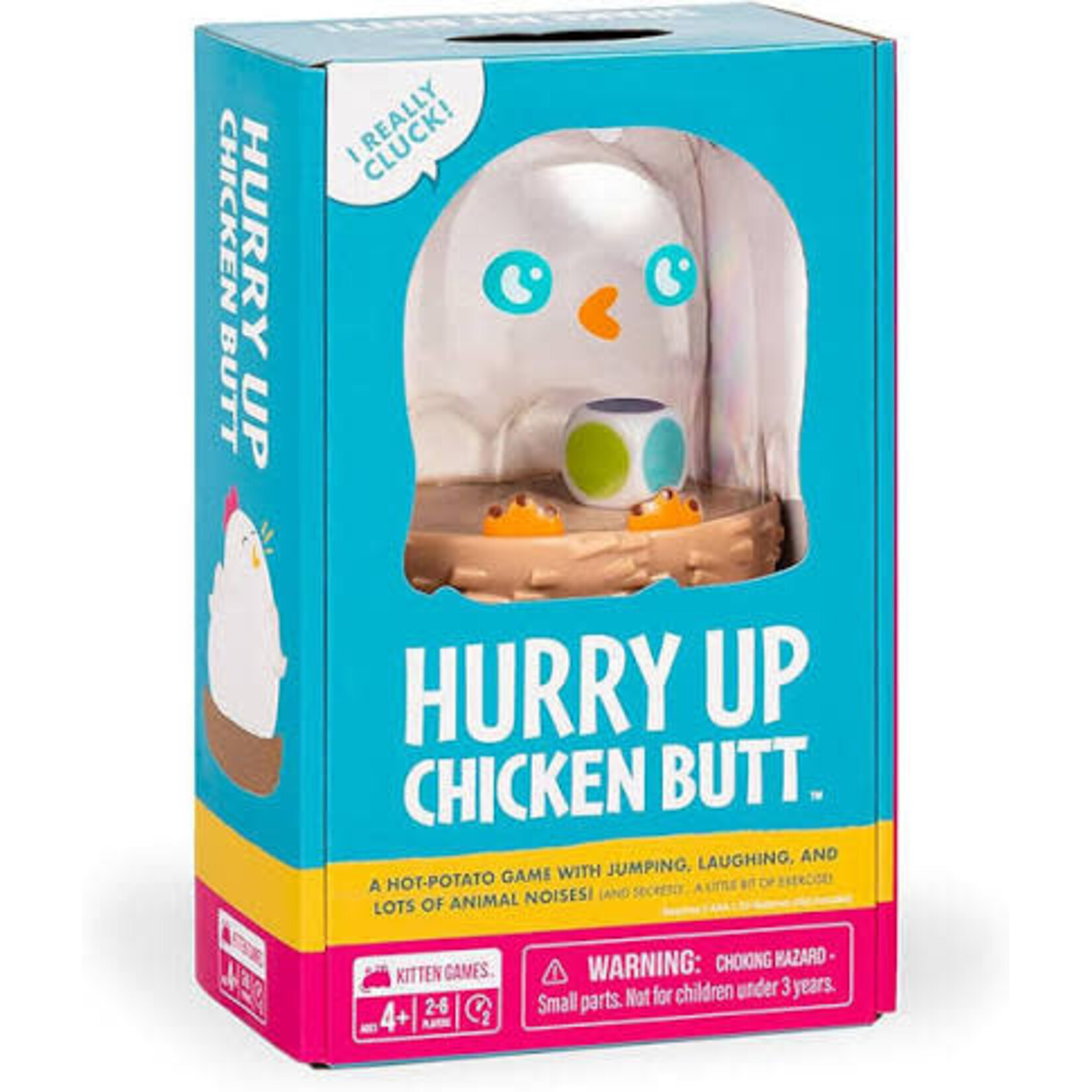 #10570 Hurry Up Chicken Butt Dragon Cache Used Game