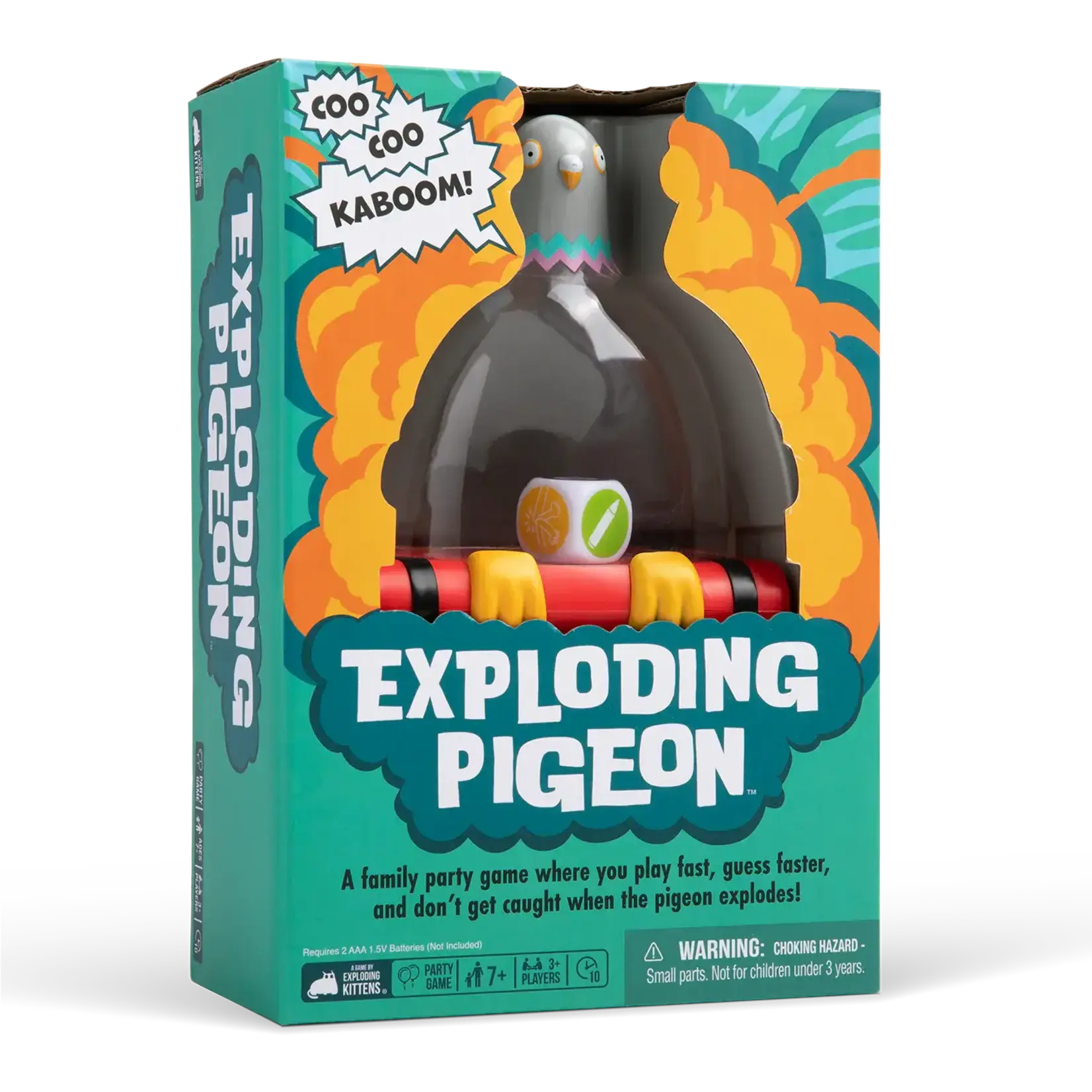#10569 Exploding Pigeon Dragon Cache Used Game