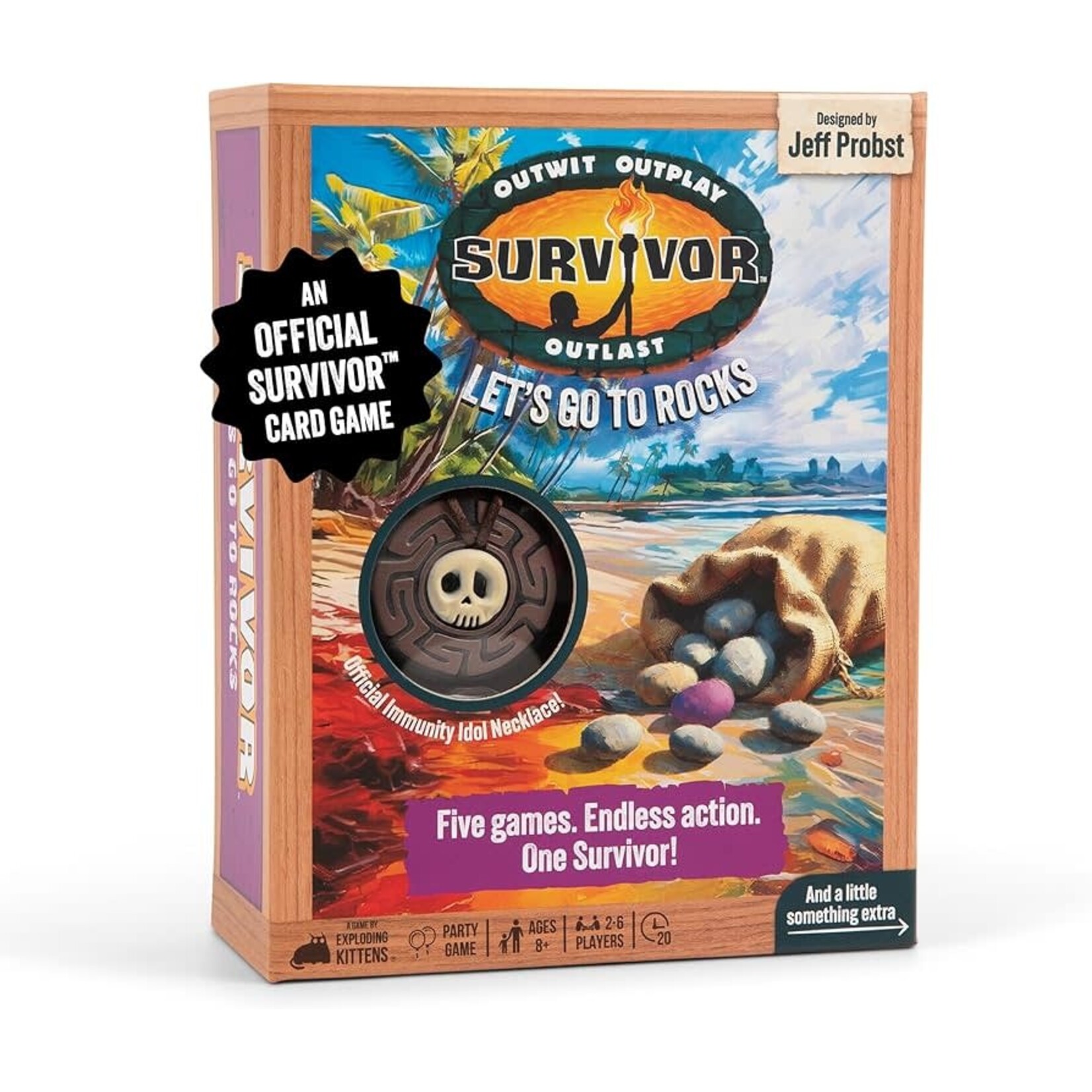 #10564 Survivor: Let's Go to Rocks Dragon Cache Used Game