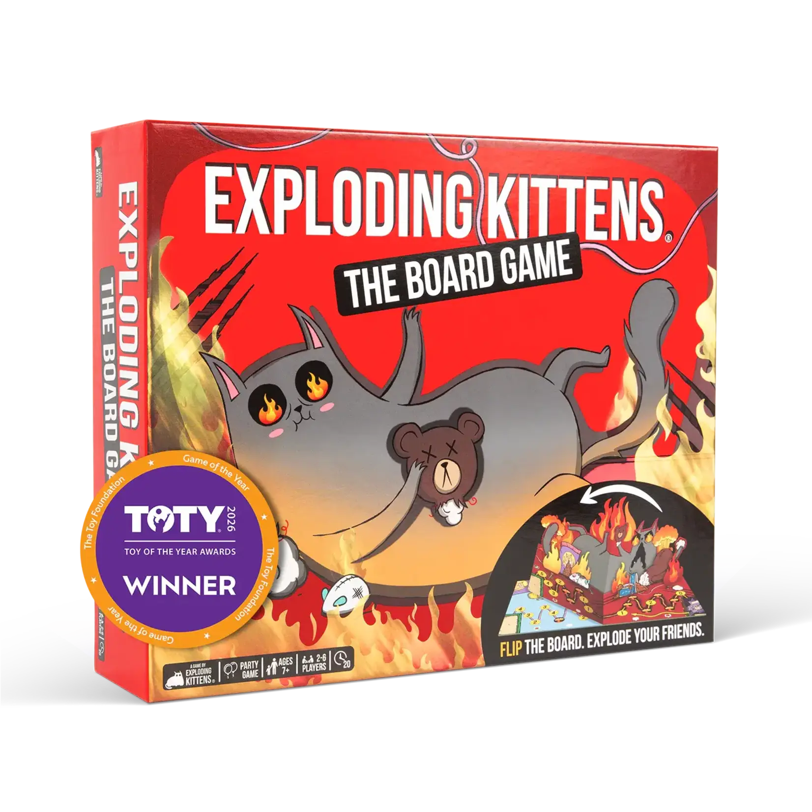 #10562 Exploding Kittens: The Board Game Dragon Cache Used Game