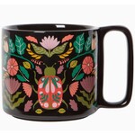 Danica Studio Mug - Stoneware - Folk Beetle - 11 oz