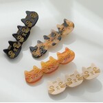 Adorro Barrette - Zoe Triple Cat Hair Clip (Set of 2)