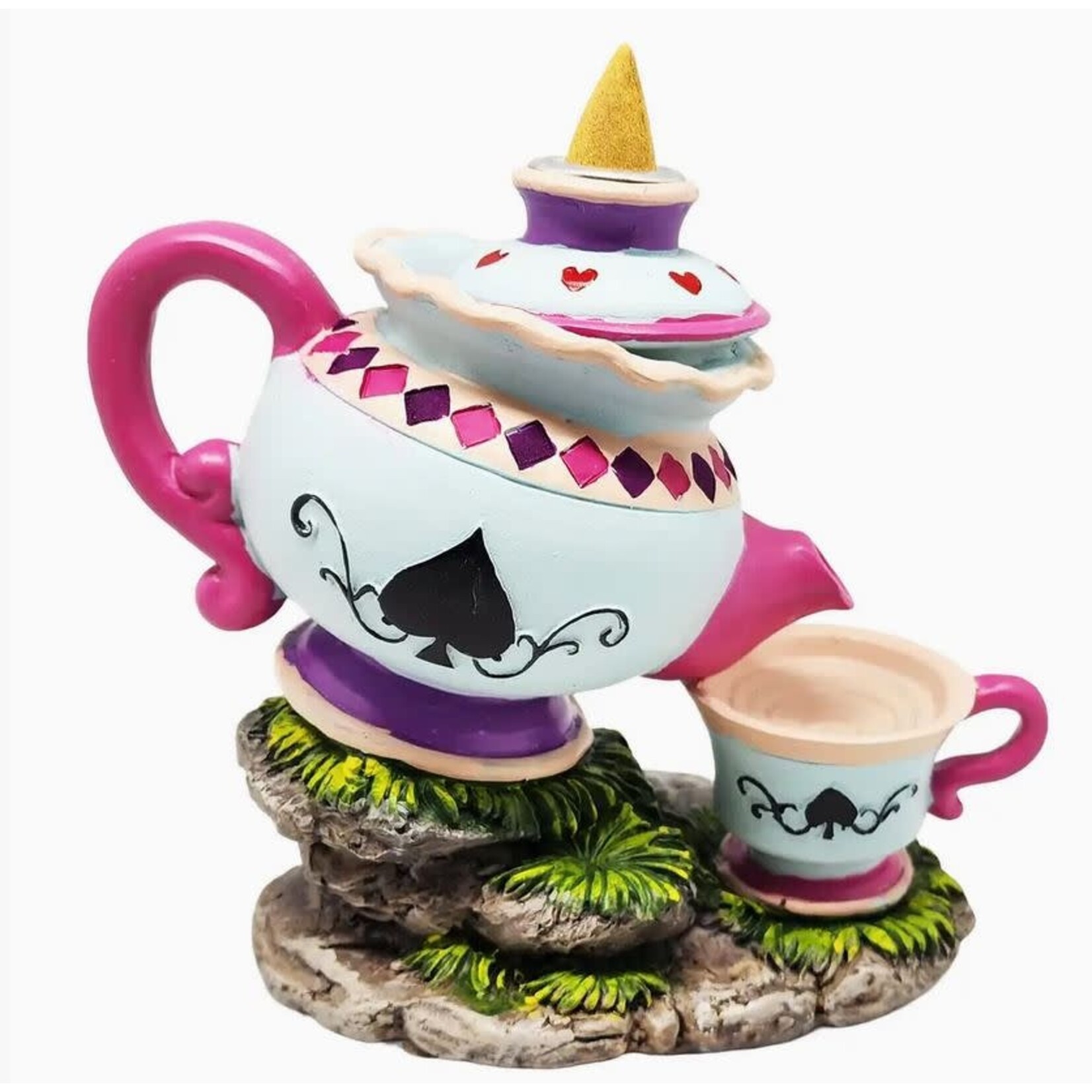 Backflow Incense Burner - Alice In Wonderland Tea Pot