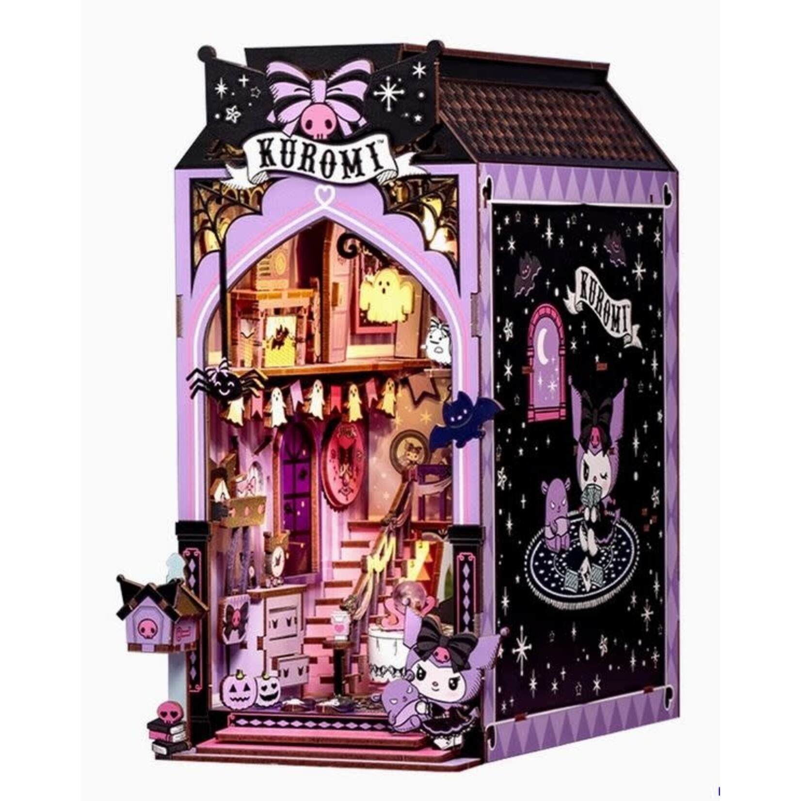 Book Nook Kit - Kuromi Spooky House