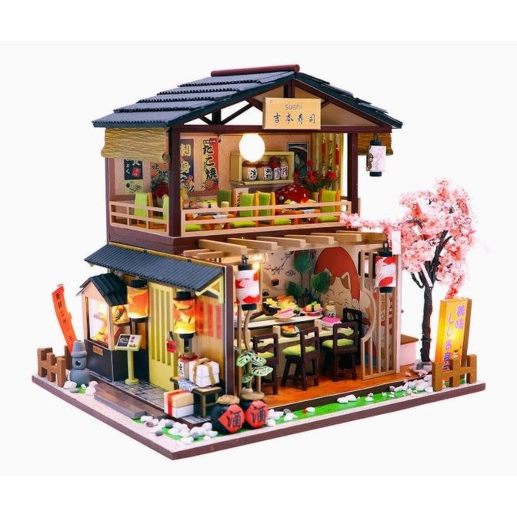 Miniature House Kit - Sushi House