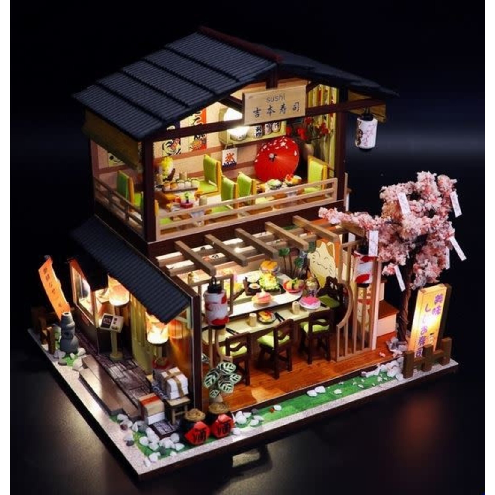 Miniature House Kit - Sushi House