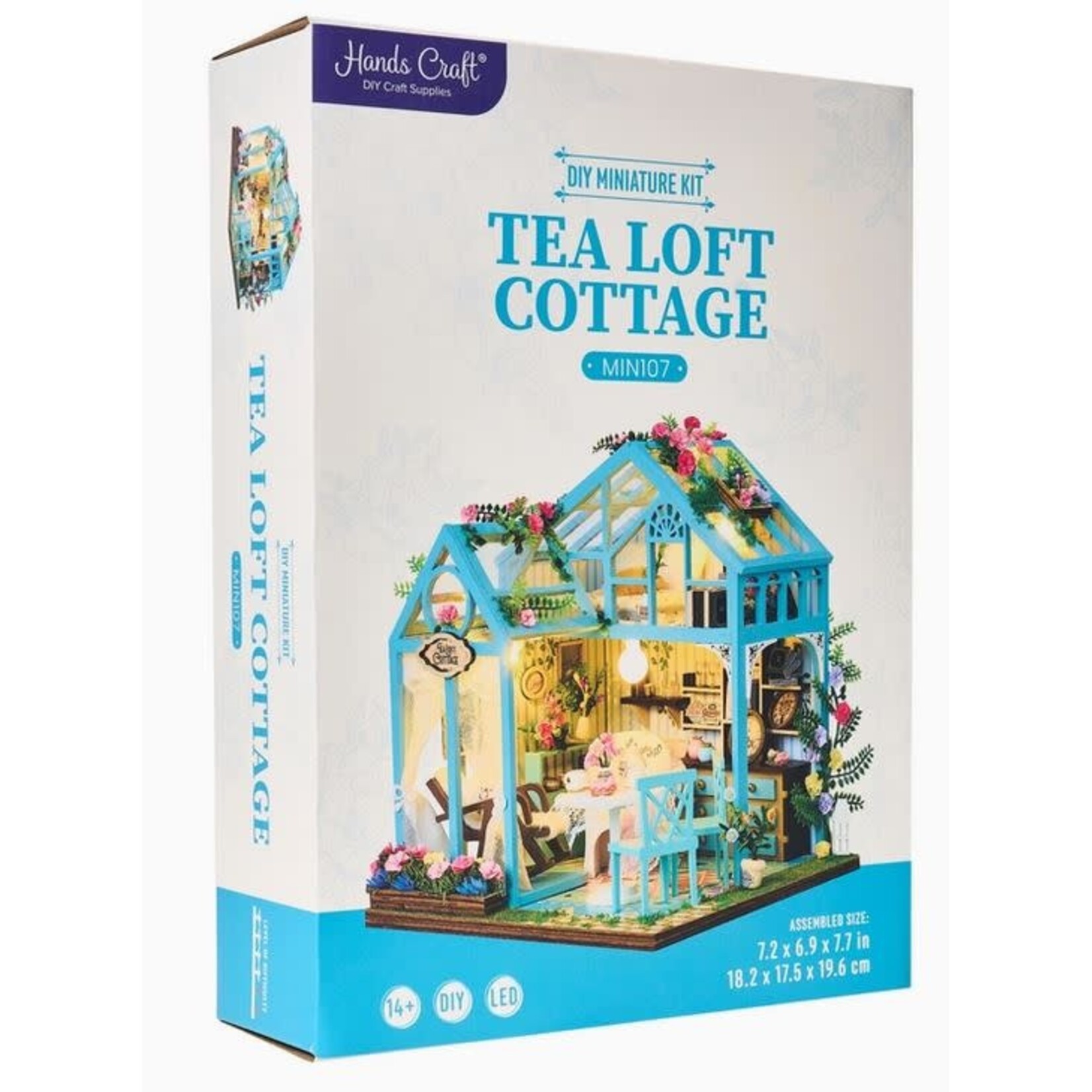 Miniature House Kit - Tea Loft Cottage