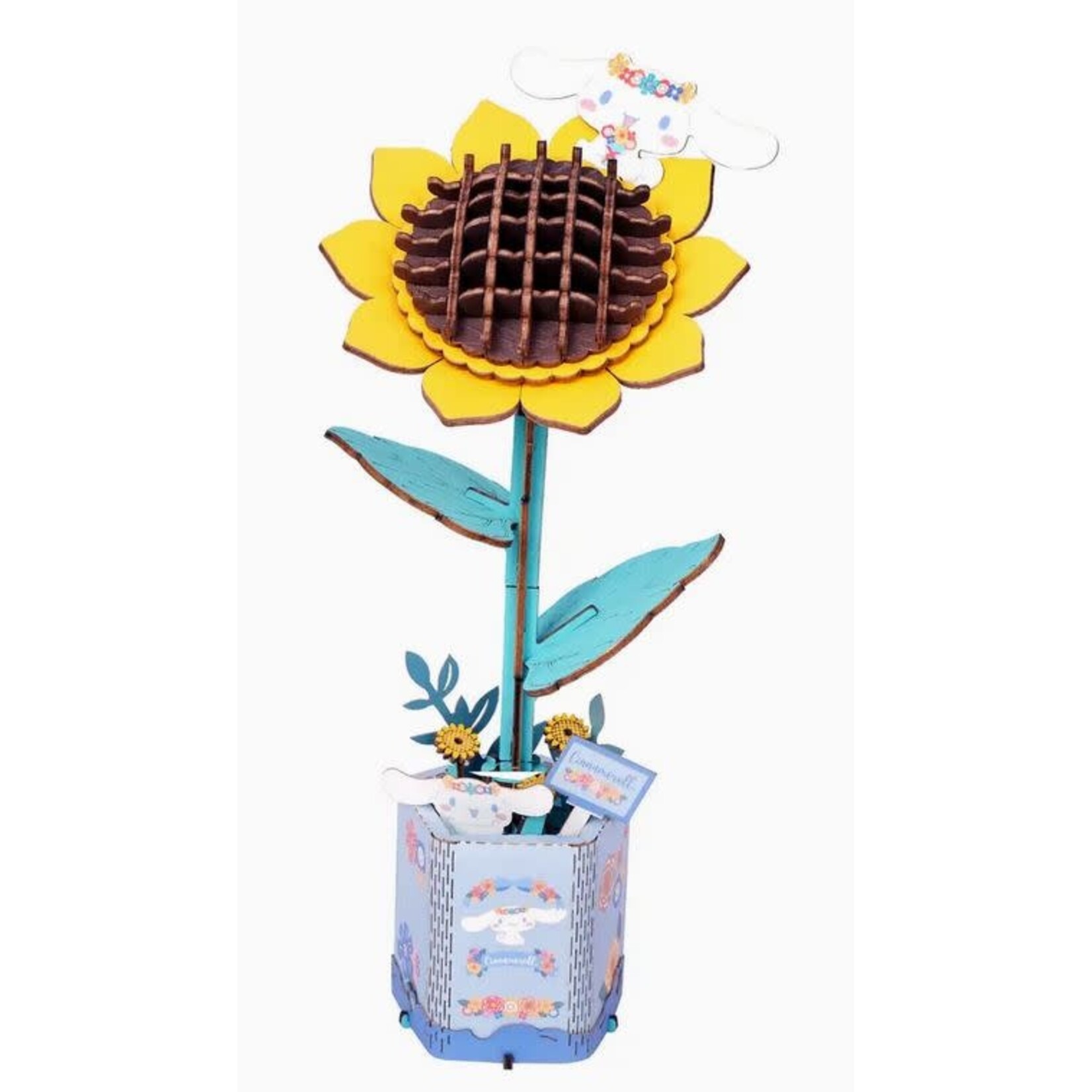 Wooden Flower Kit - Hello Kitty and Friends Cinnamoroll Sunflower