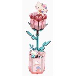 Wooden Flower Kit - Hello Kitty and Friends Hello Kitty Pink Rose