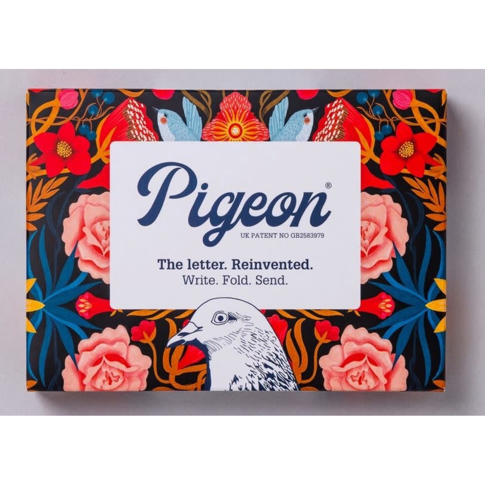 Pigeonposted Folding Letter Set - Bright & Beautiful (6 Pack)