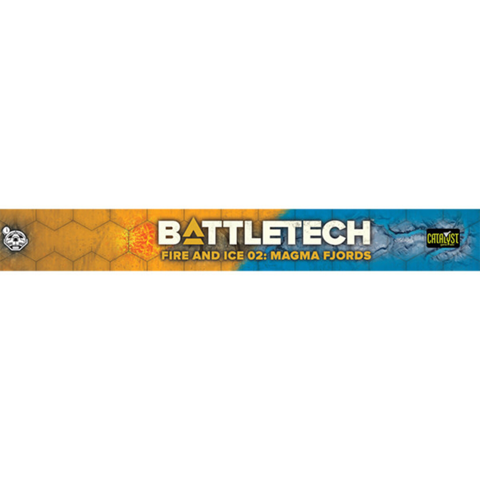 BattleTech BattleMat: Fire & Ice 02 Magma Fjords