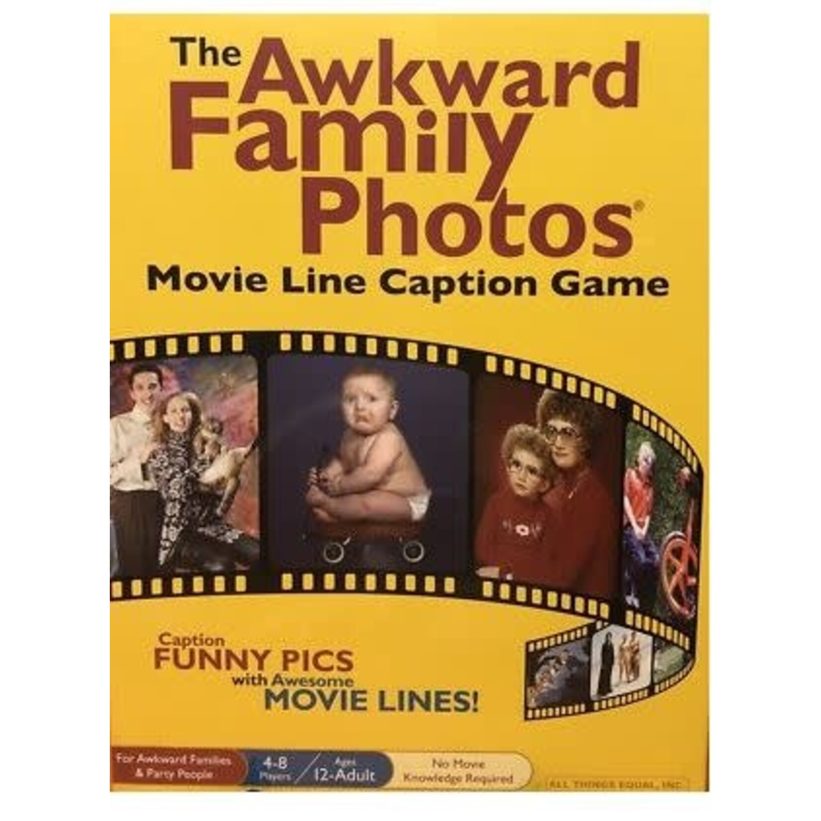 #10541 The Awkward Family Photo Movie Line Caption Game Dragon Cache Used Game