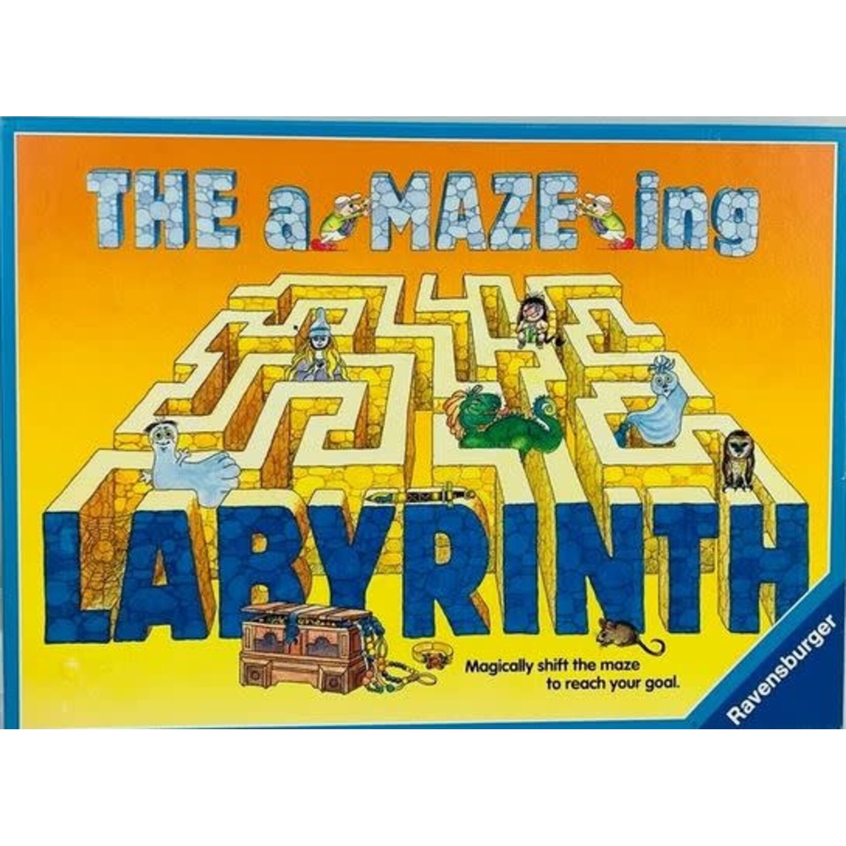 #10539 The Amazing Labyrinth Dragon Cache Used Game