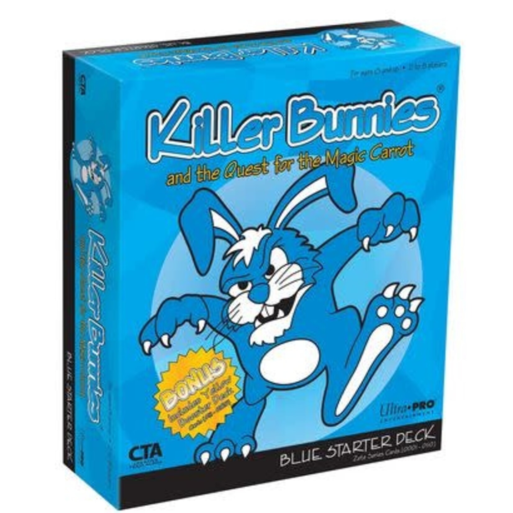 #10537 Killer Bunnies with Expansions Red, Violet, and Pink Dragon Cache Used Game
