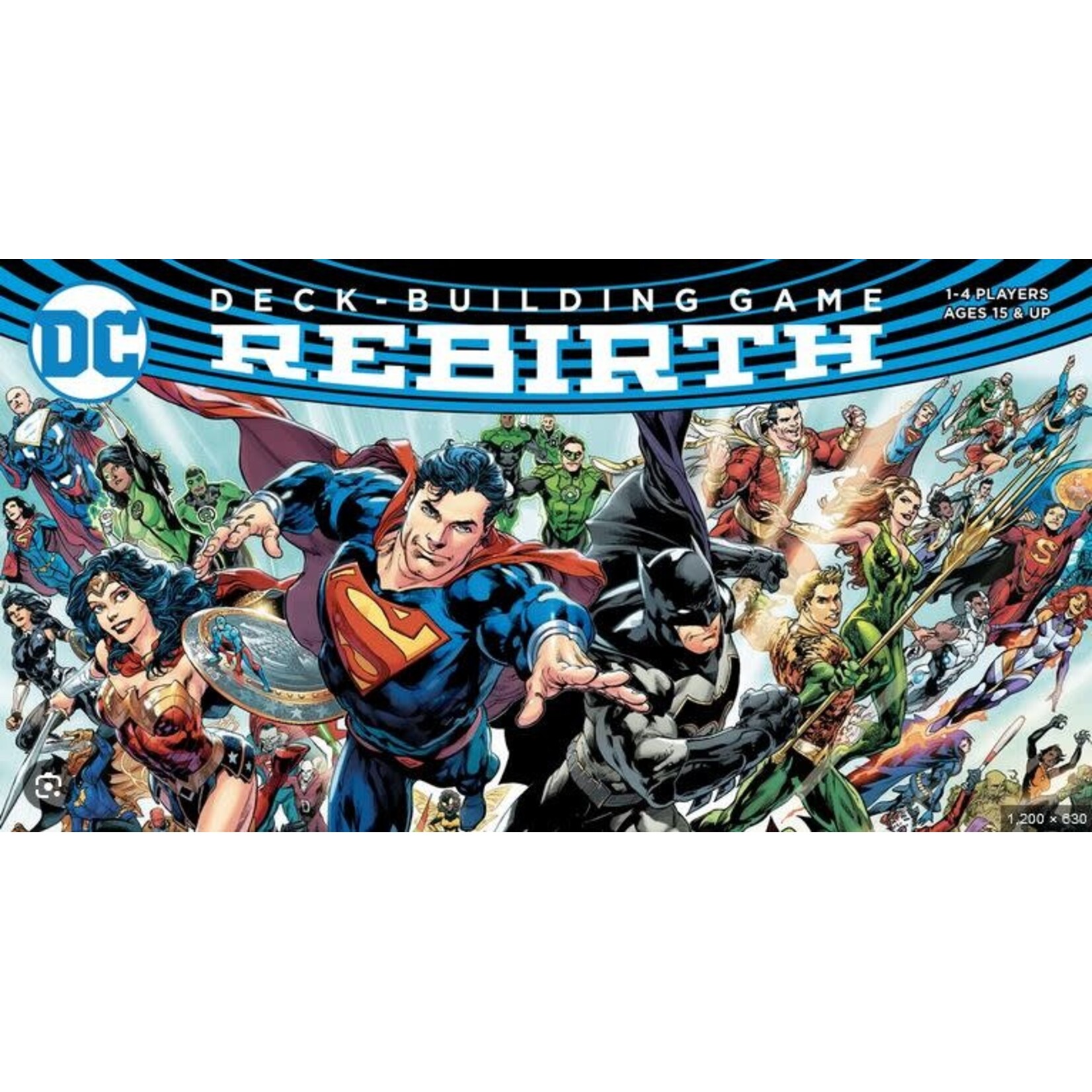#10536 DC Deck Building Game Rebirth Dragon Cache Used Game