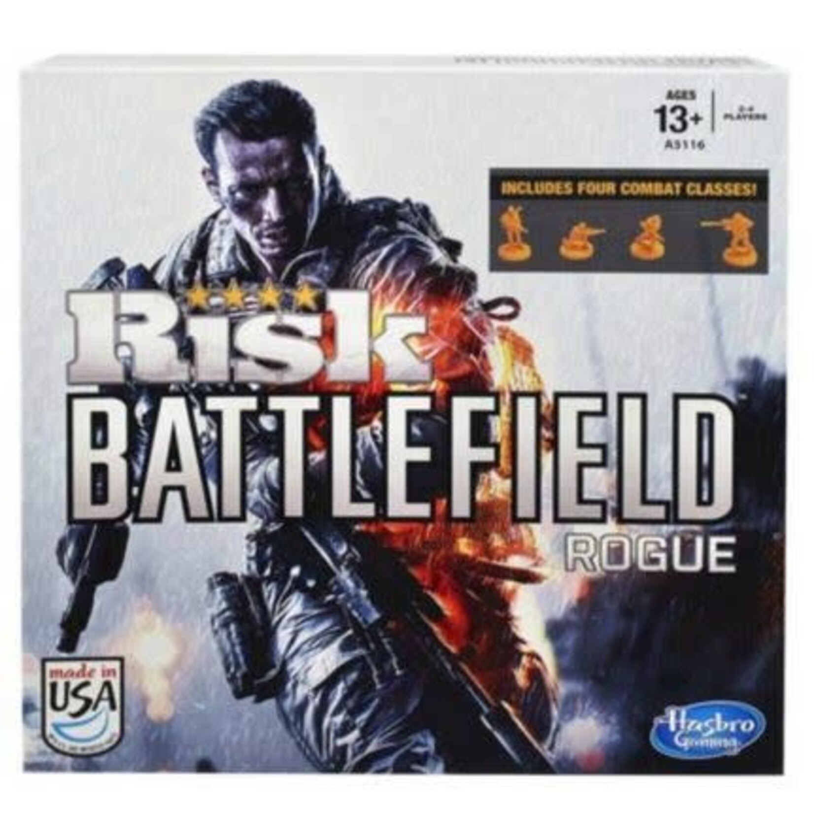 #10535 Risk: Battlefield Rogue Dragon Cache Used Game