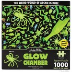 #10526 Glow in the Dark 1,000 Piece Puzzle Dragon Cache Used Game