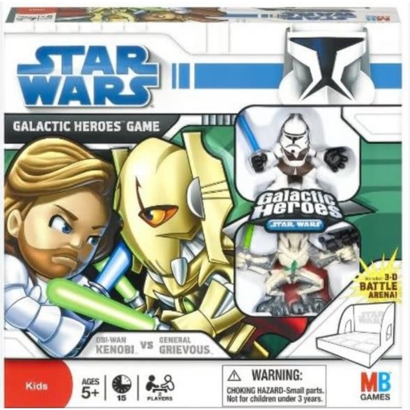 #10517 Star Wars: Galactic Heroes Game - Obi-Wan vs. Grievous Dragon Cache Used Game