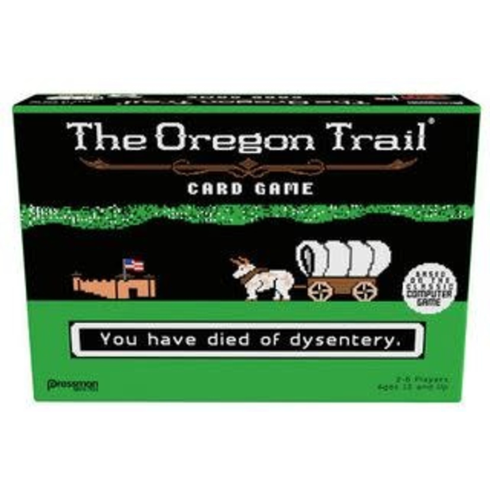 #10511 The Oregon Trail Card Game Dragon Cache Used Game
