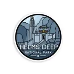 Squatchy Sticker - Middle Earth National Parks - Helms Deep - 2.5 in