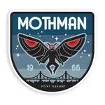 Squatchy Sticker - Mothman 1966 - 2.5 in