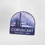 Squatchy Sticker - Star Wars National Parks - Coruscant - 2.5 in