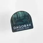 Squatchy Sticker - Star Wars National Parks - Dagobah - 2.5 in