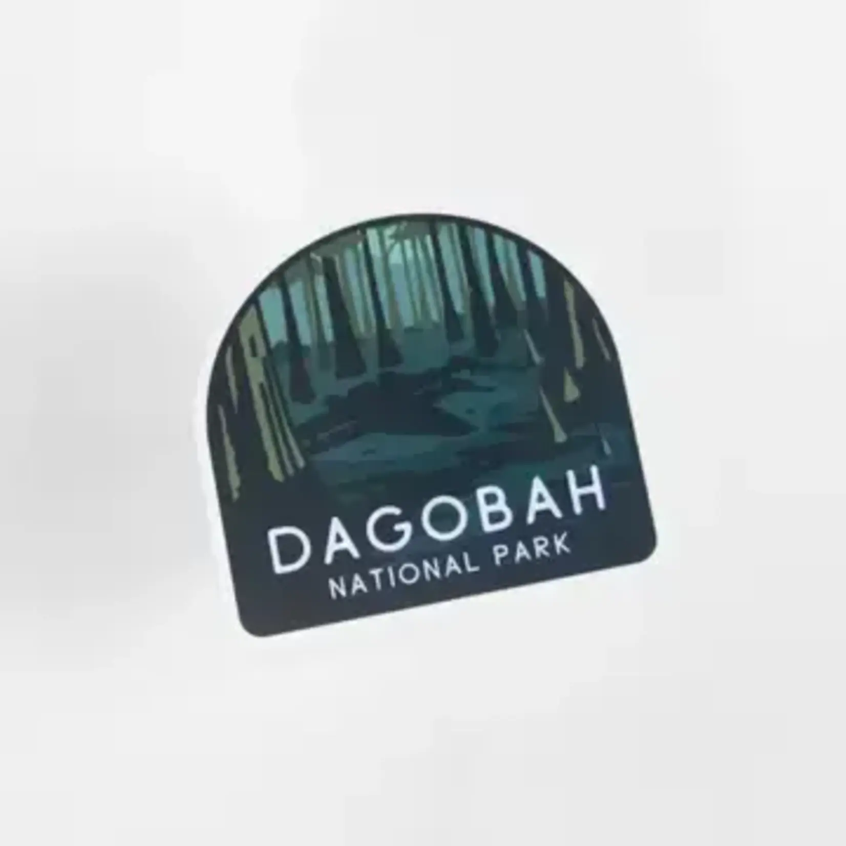Squatchy Sticker - Star Wars National Parks - Dagobah - 2.5 in