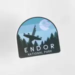 Squatchy Sticker - Star Wars National Parks - Endor - 2.5 in