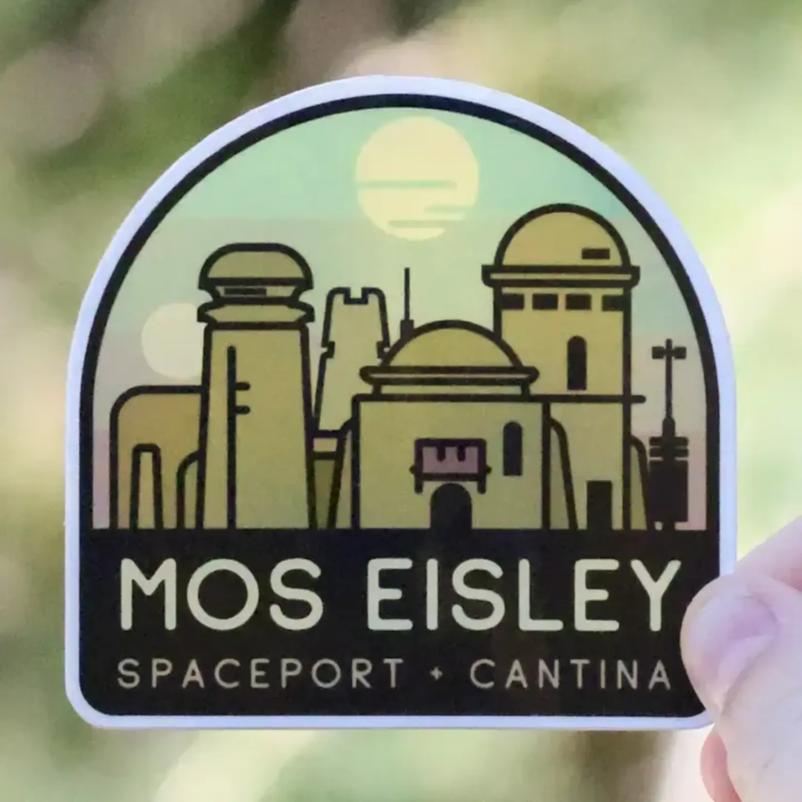 Squatchy Sticker - Star Wars National Parks - Mos Eisley Spaceport & Cantina - 2.5 in