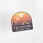 Squatchy Sticker - Star Wars National Parks - Tatooine - 2.5 in