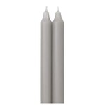 Candle - 12 in Tapers - Stone - 2pk