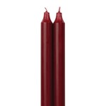 Candle - 12 in Tapers - Crimson - 2pk