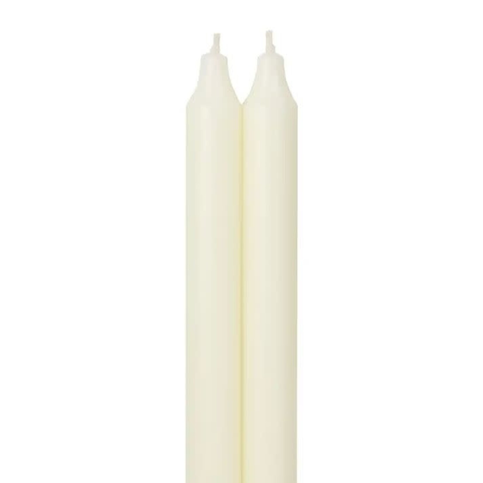 Candle - 12 in Tapers - Ivory - 2pk