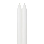 Candle - 12 in Tapers - Pure White - 2pk